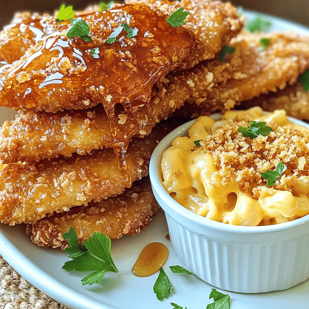 To make the best hot honey chicken tenders, start with fresh chicken. You want about 1 pound of chicken tenders for this recipe.