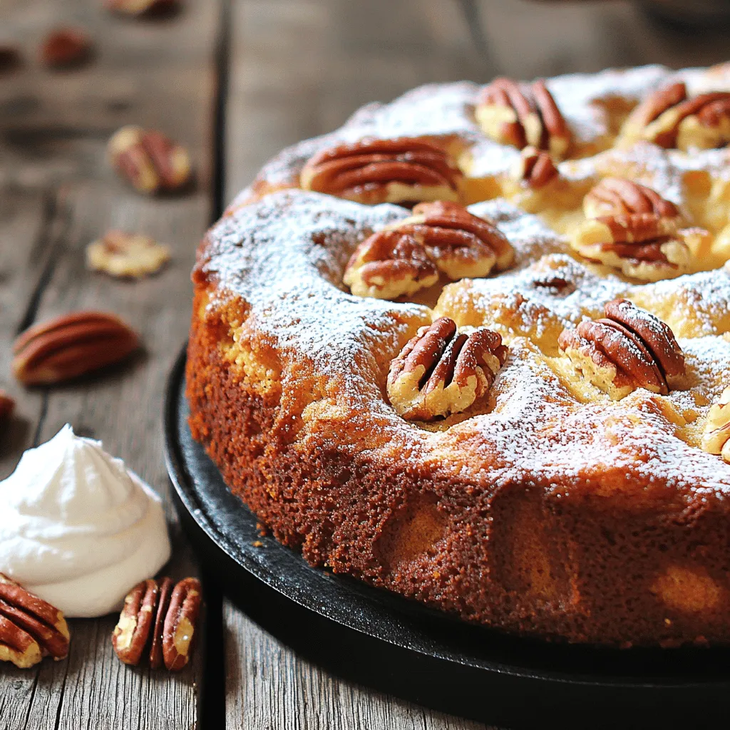 Southern Pecan Pound Cake Rich and Flavorful Delight