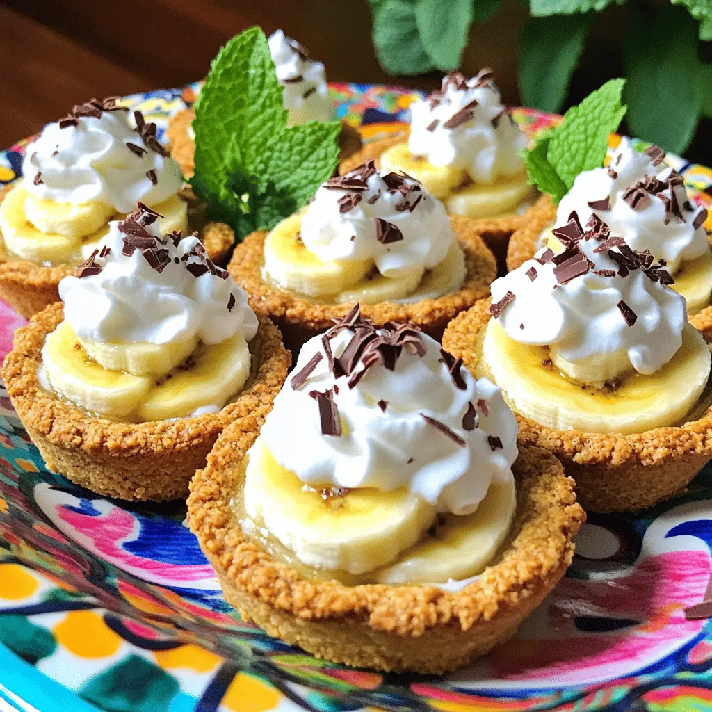 Mini Banana Cream Pie Recipe - Simple and Delicious Dessert
