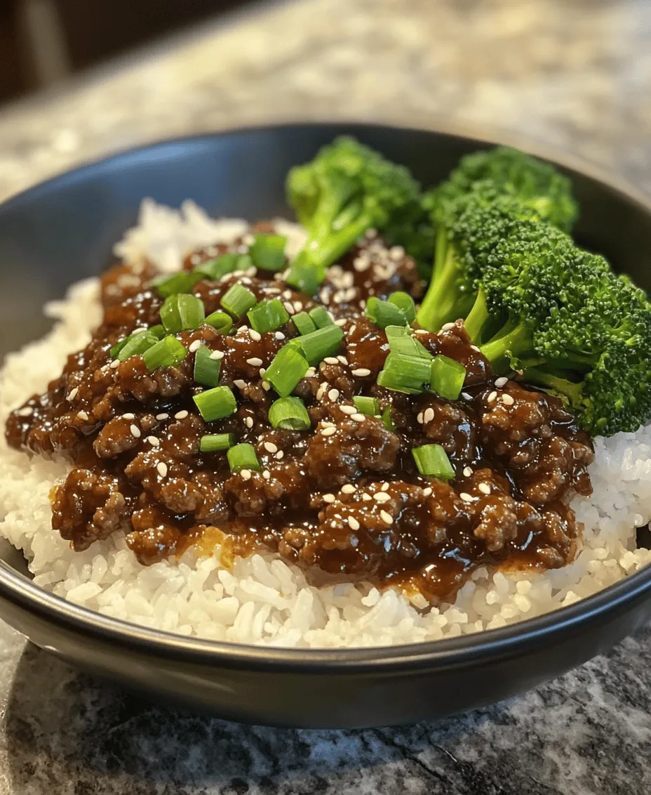In the realm of quick and satisfying meals, the Korean Ground Beef Bowl stands out as a delightful fusion of flavors that effortlessly brings the taste of Korean cuisine to your dinner table. This dish offers a perfect balance of savory, sweet, and spicy elements that appeal to a variety of palates. Whether you