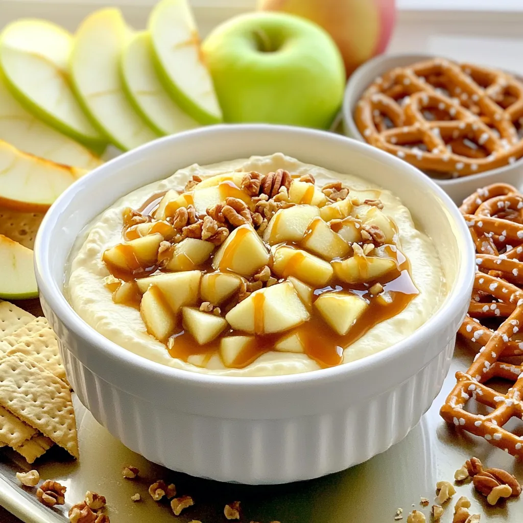 Caramel Apple Cheesecake Dip Irresistibly Creamy Treat