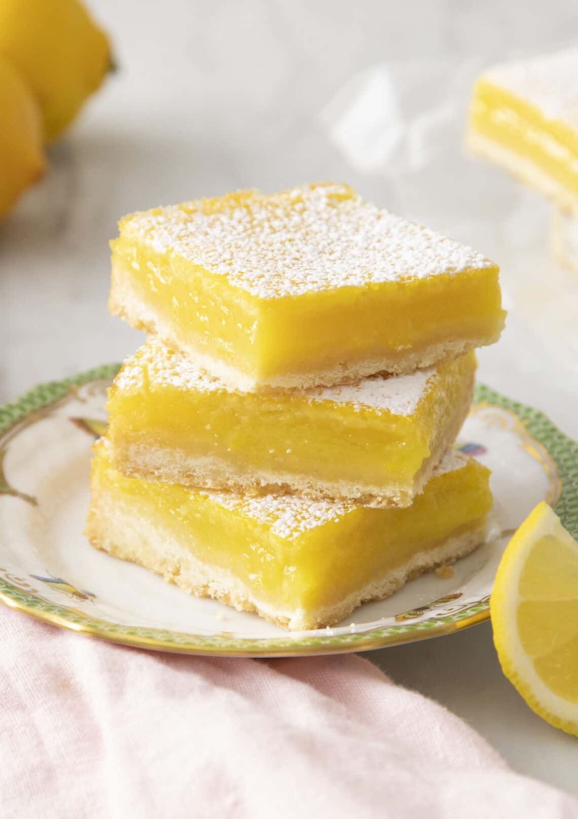 The Best Easy Lemon Bars Recipe with Buttery Crust