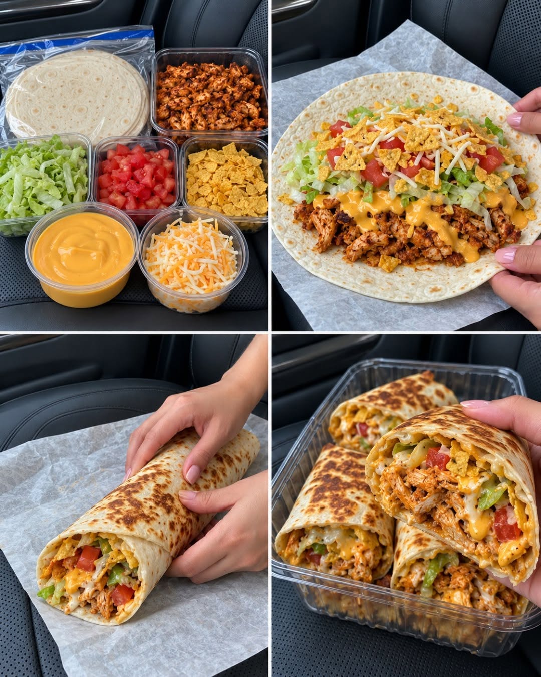 Easy Crunchy Chicken Wraps for a Satisfying Dinner