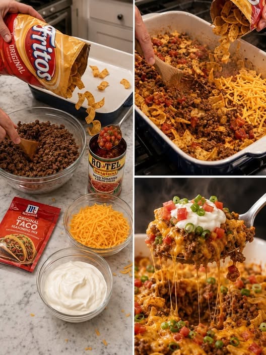 Easy Walking Taco Casserole Recipe for a Quick Dinner