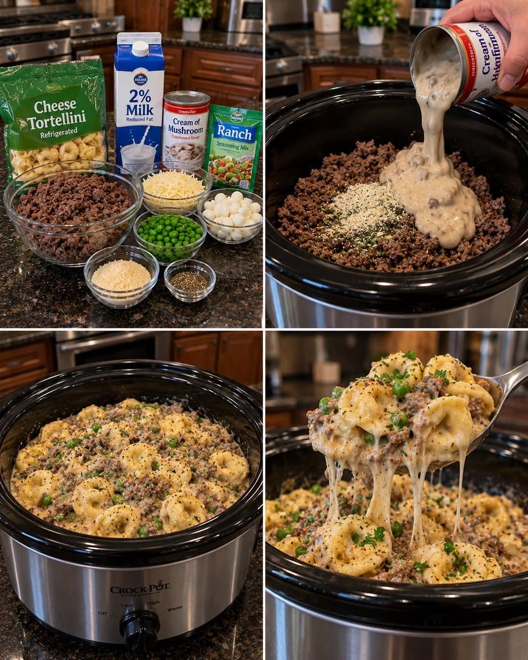 Creamy Slow Cooker Beef Tortellini: Comfort Food Done Right