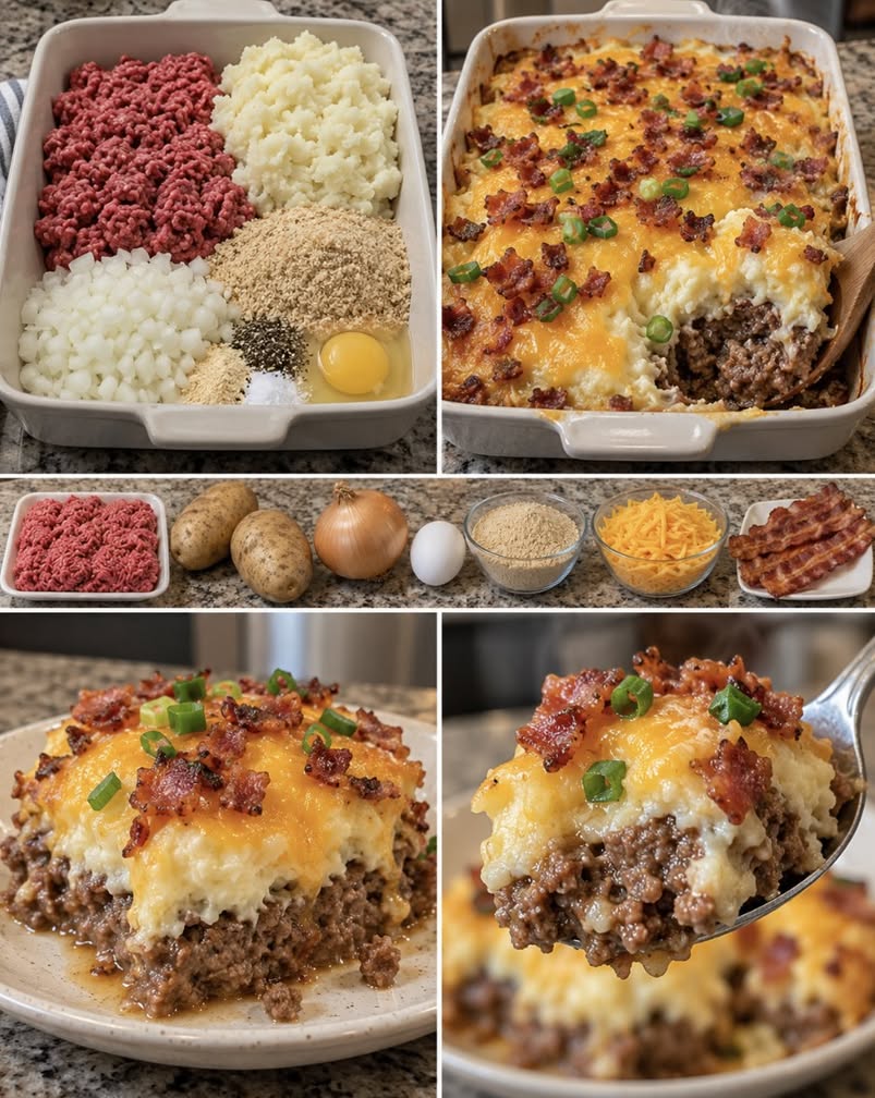 The Best Loaded Potato and Meatloaf Recipe for Comfort Food