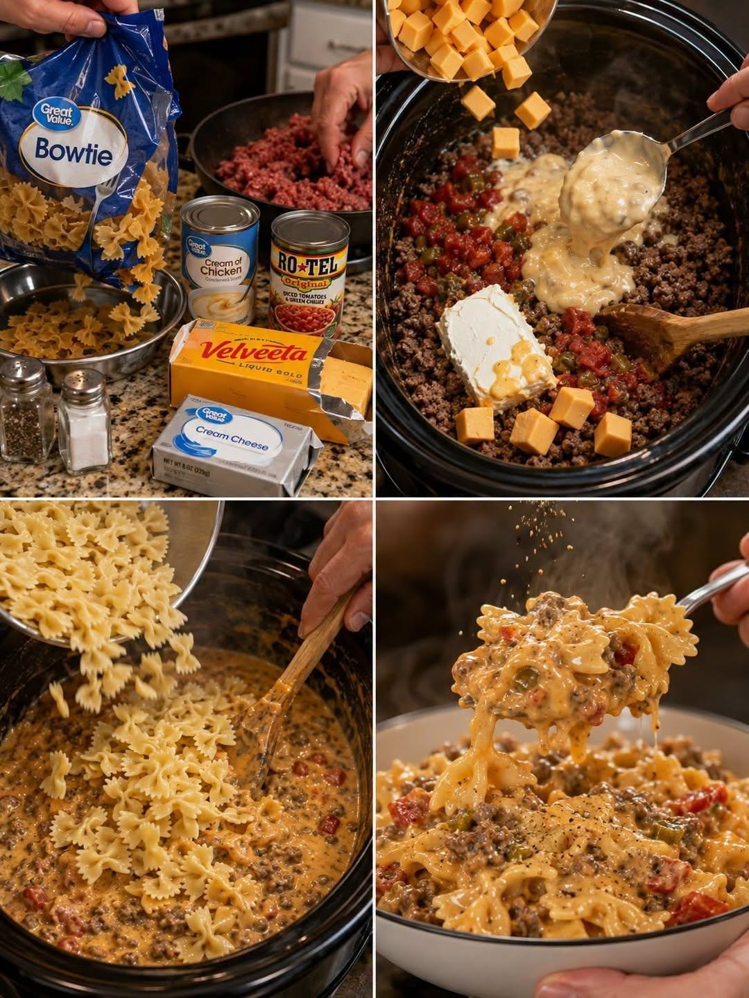 Easy Cheesy Beef & Bowtie Pasta for a Quick Dinner