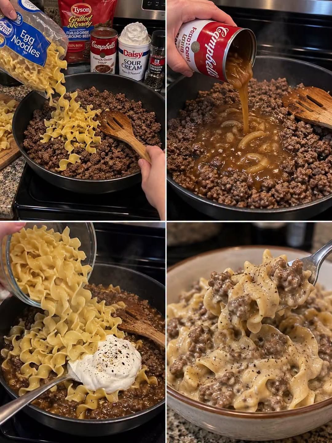 Quick Creamy Beef & Egg Noodles for a Cozy Dinner