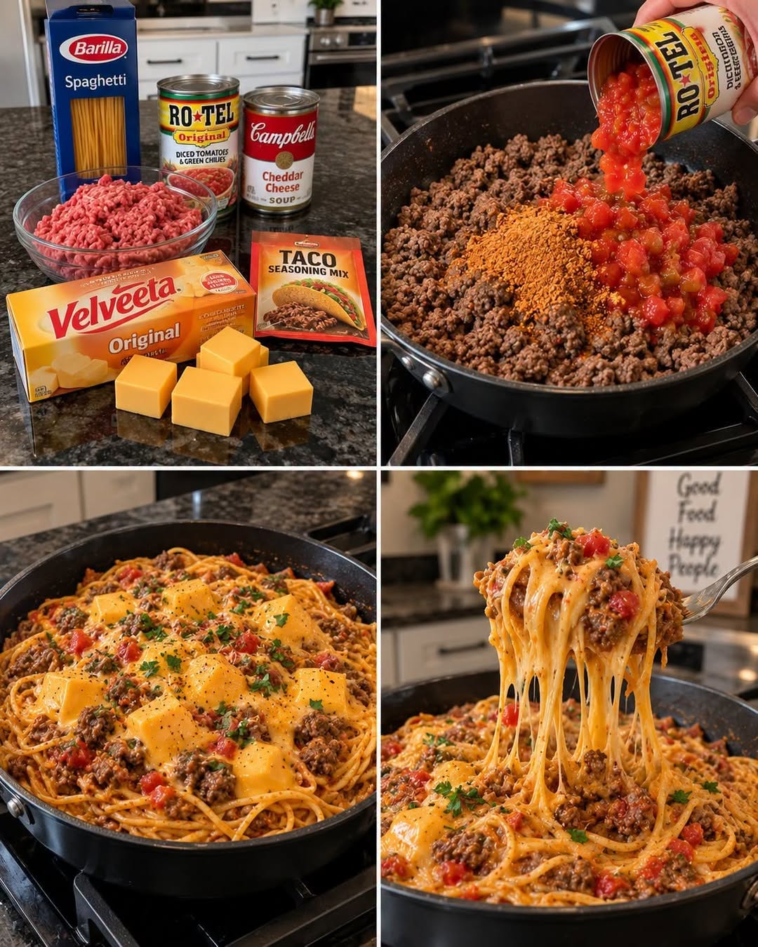 The Best Ultra-Cheesy Taco Spaghetti Recipe You'll Love
