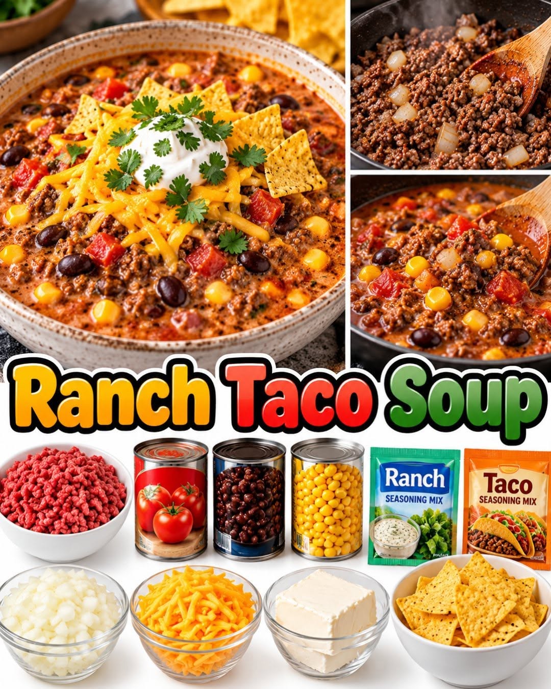 The Best Ranch Taco Soup Recipe for Cozy Dinner Nights