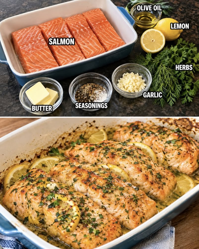 Easy Lemon Herb Baked Salmon Recipe for Flavorful Dinner