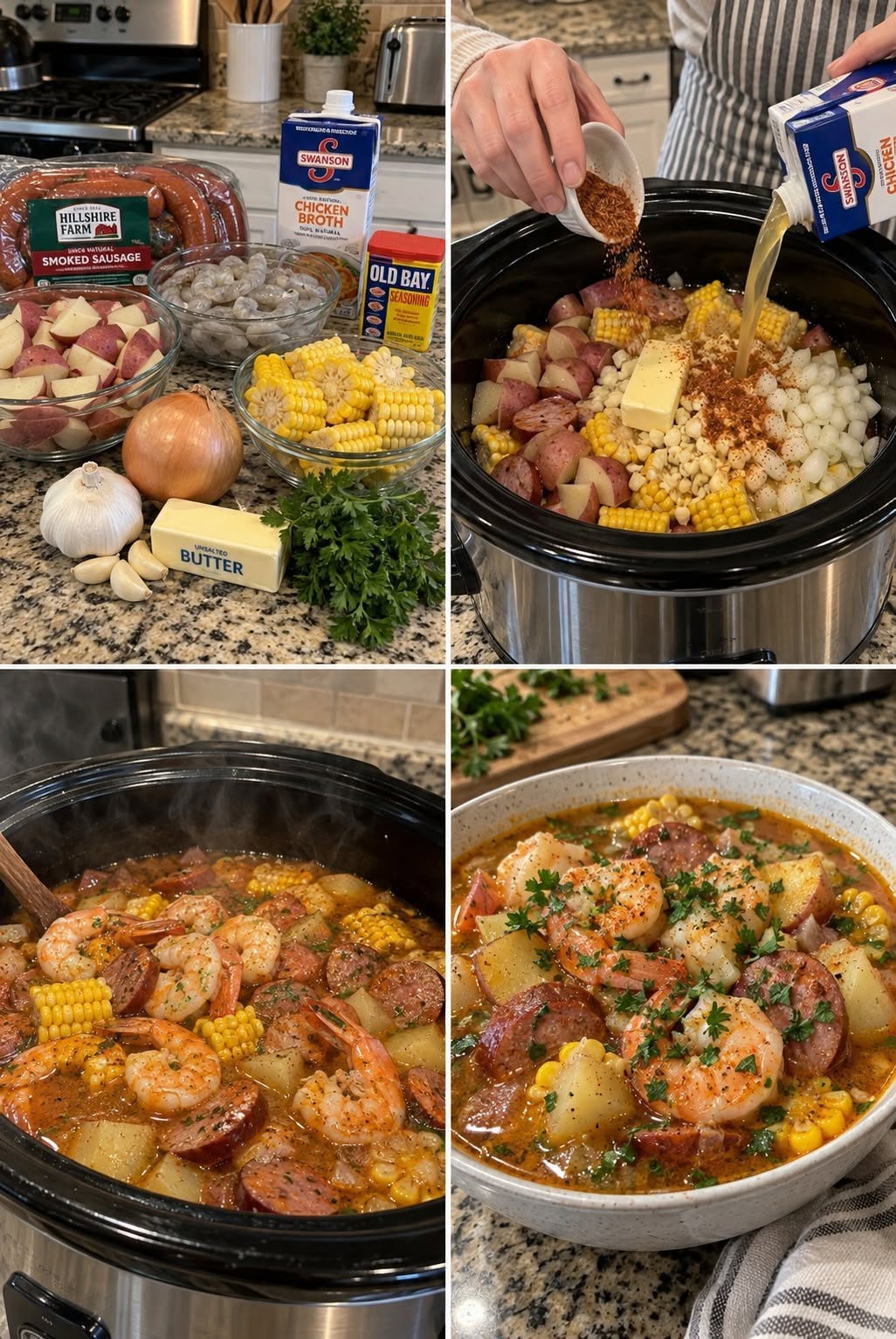 Easy Crockpot Shrimp Boil Soup for Cozy Dinners