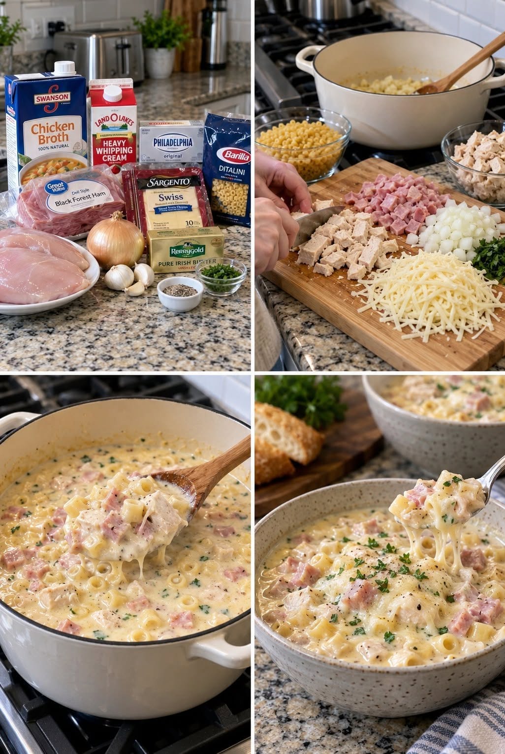 Creamy Chicken Cordon Bleu Soup: Comfort in Every Spoon