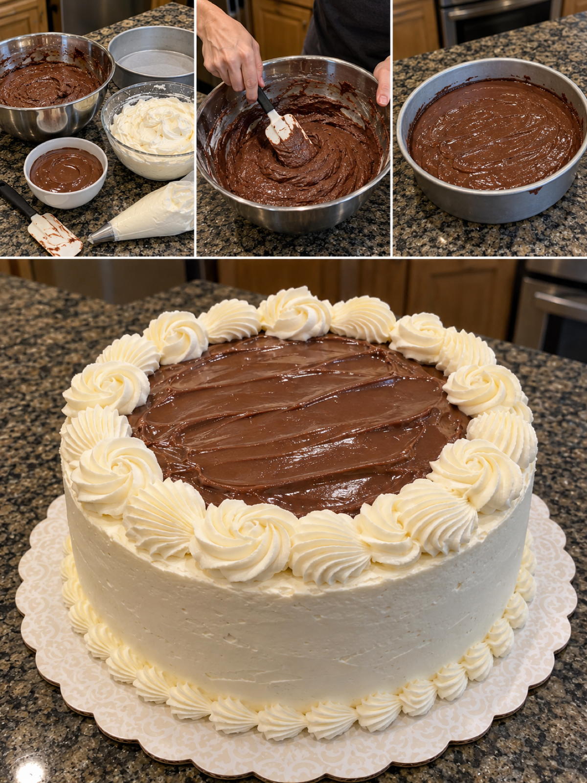Easy Chocolate Cream Dream Cake Recipe - Decadent Dessert