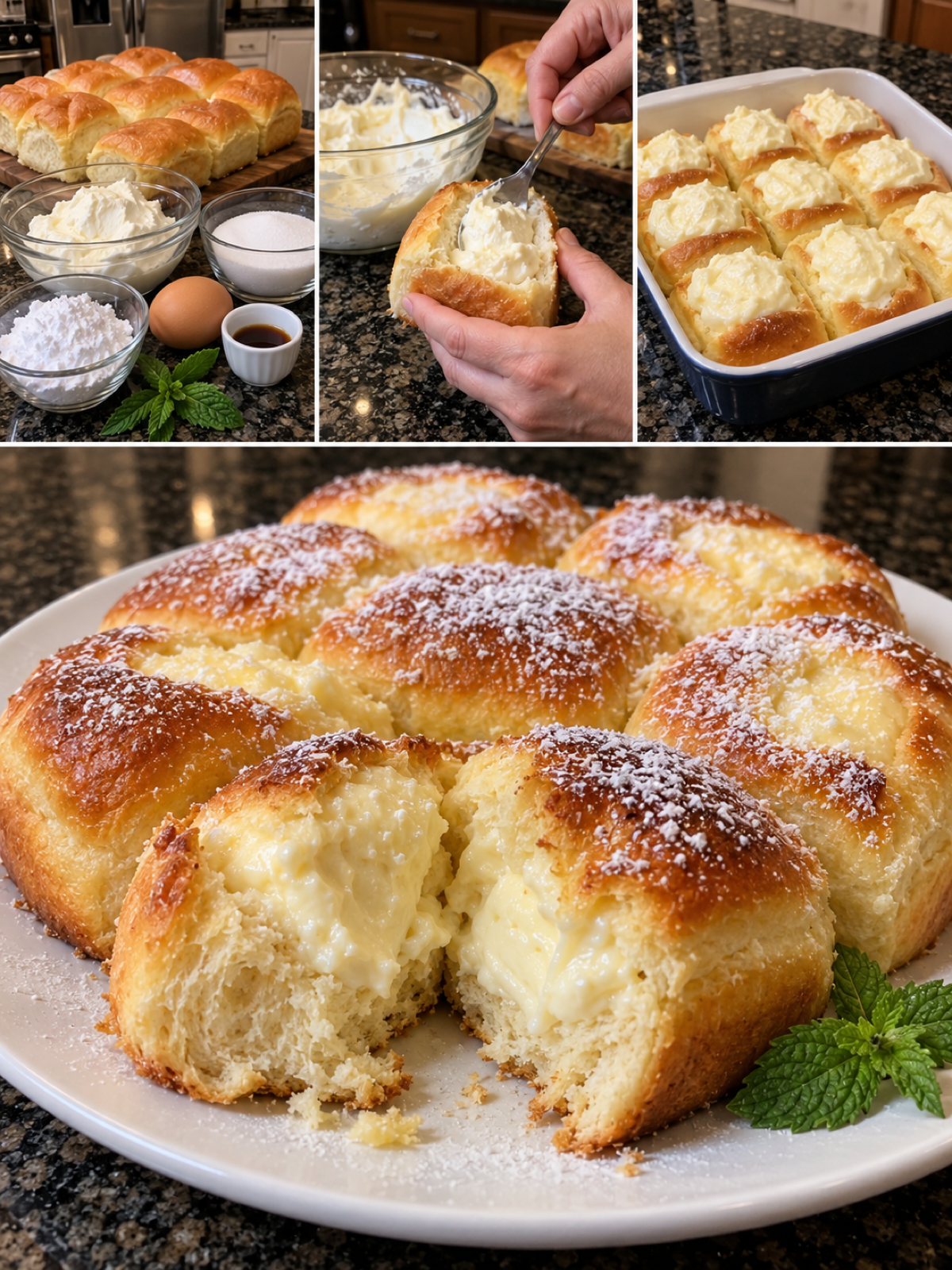 Easy King's Hawaiian Cheesecake Danish Recipe