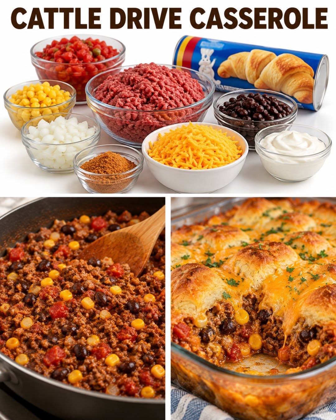 Easy Cattle Drive Casserole: Hearty Comfort Food Delight