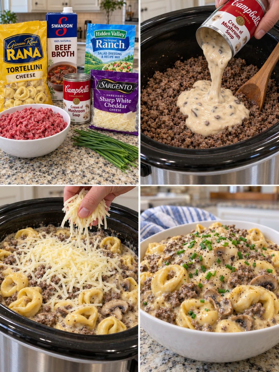 Easy Creamy Beef Tortellini Pasta: A Comforting Dinner Recipe