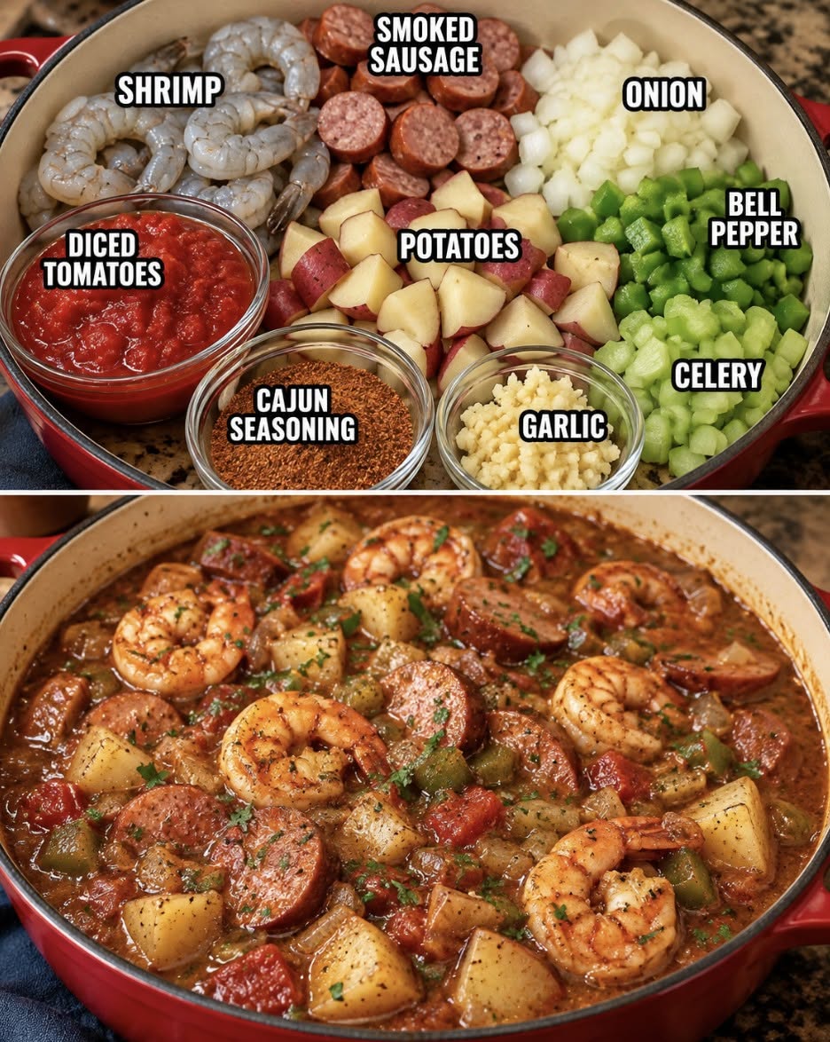 The Best Cajun Shrimp & Smoked Sausage Gumbo Recipe
