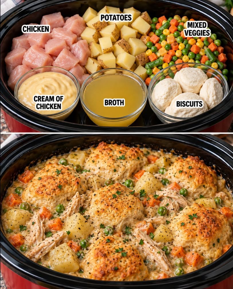 Easy Crockpot Chicken Pot Pie Recipe for Comforting Dinner