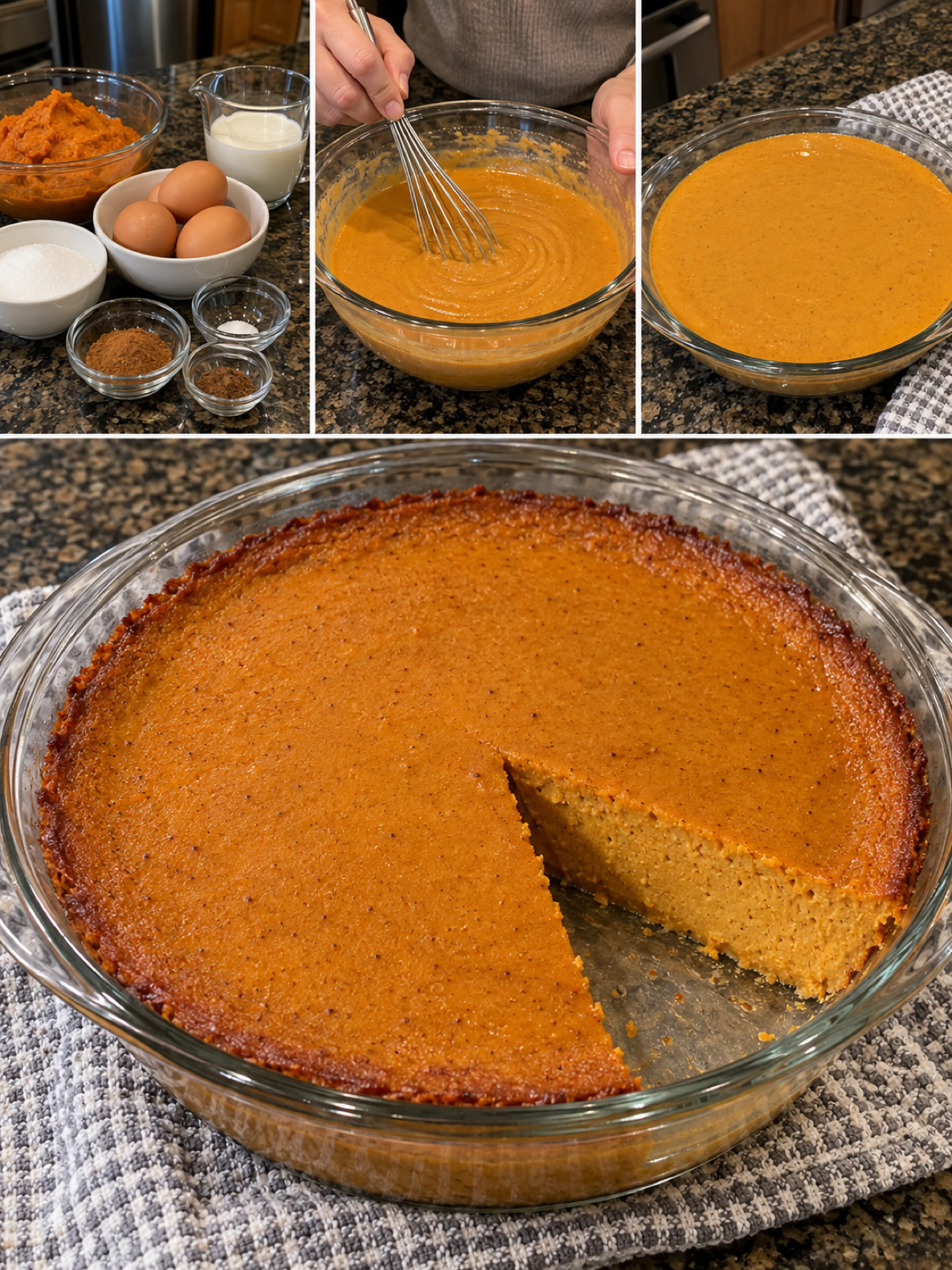 Easy Zero Point Crustless Pumpkin Pie Recipe for Healthy Dessert