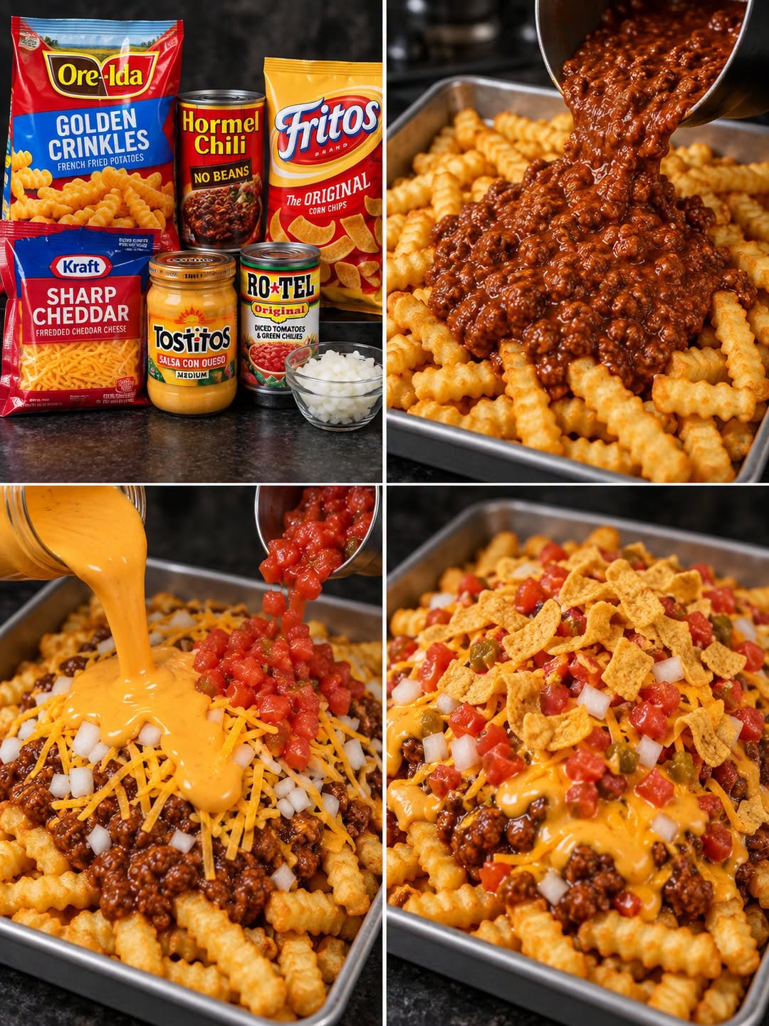 The Ultimate Loaded Frito Chili Cheese Fries Recipe