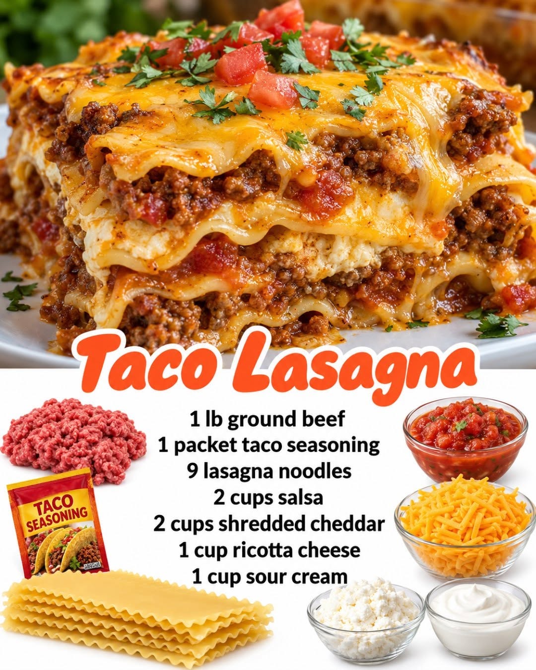 The Best Taco Lasagna: A Delicious Fusion Dinner Recipe