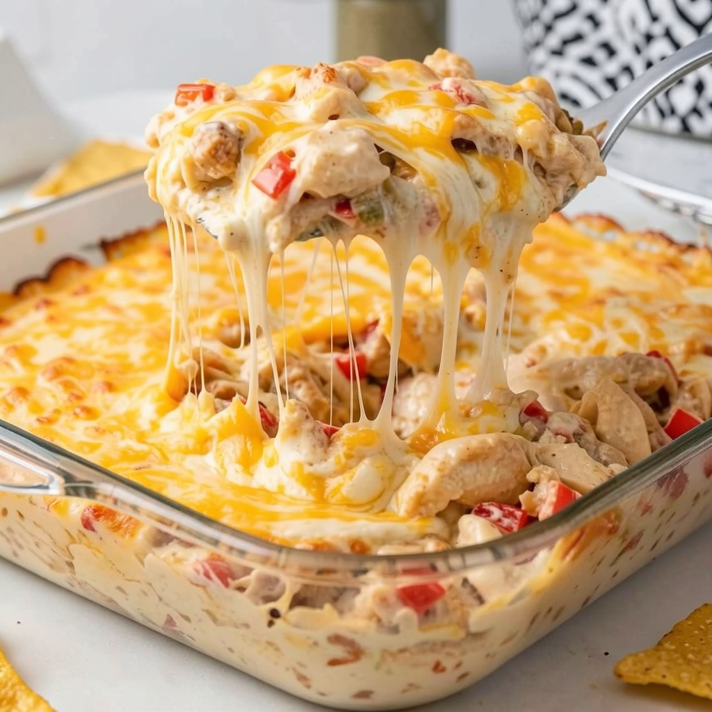 Easy Cheesy Chicken Casserole For A Comforting Dinner