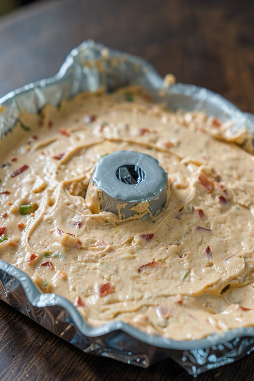 The Best Savory Cheese and Pepper Mold Appetizer Recipe
