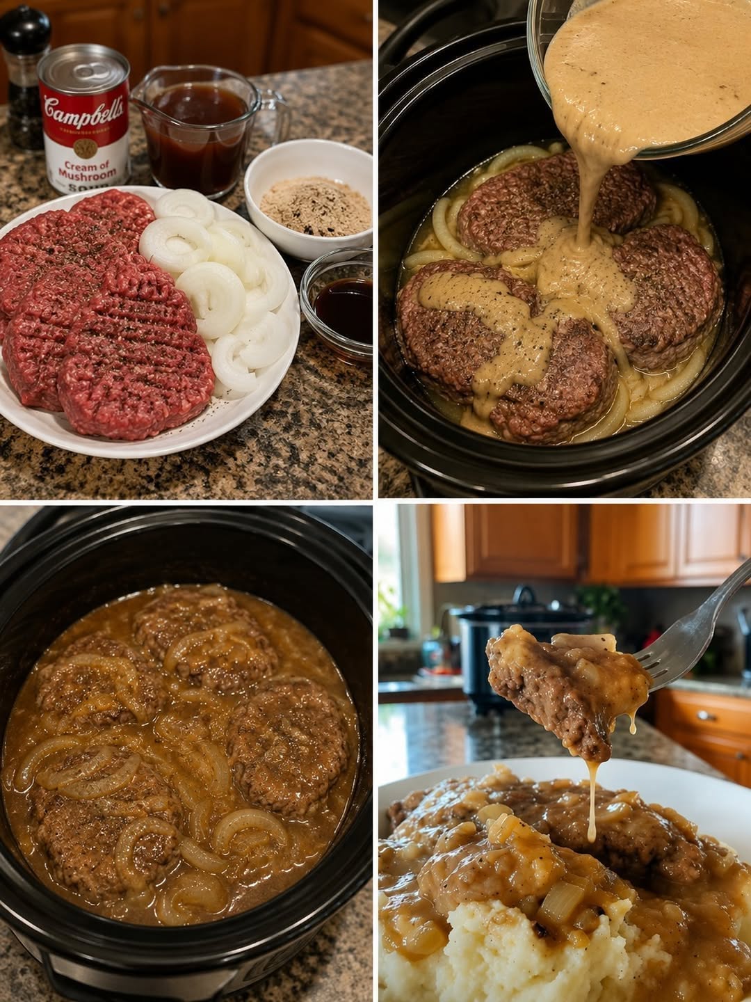 Easy Slow Cooker Cube Steak and Gravy for Comforting Dinner