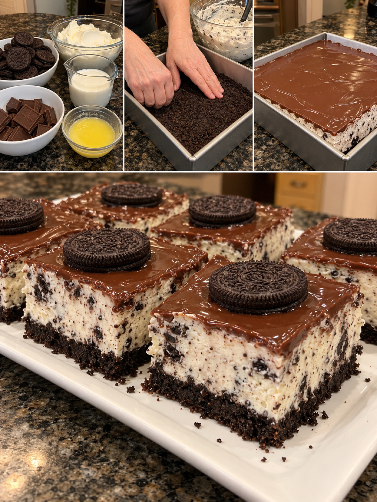 Easy No-Bake Oreo Cheesecake Bars: Irresistible Dessert Delight