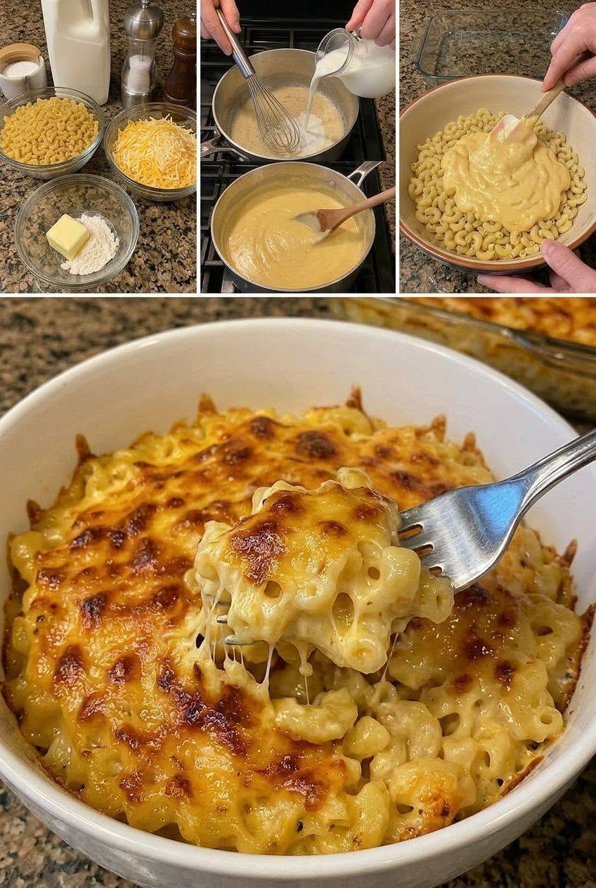 The Best Creamy Baked Mac and Cheese Recipe Ever
