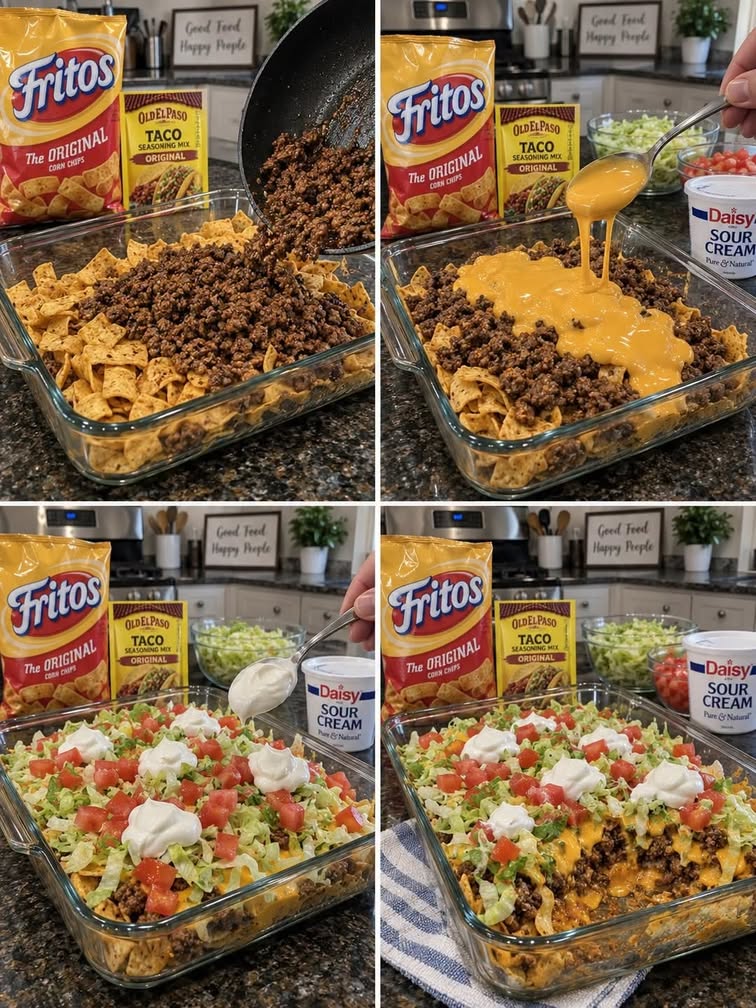Easy Fritos Taco Bake Casserole - A Delicious Dinner Delight