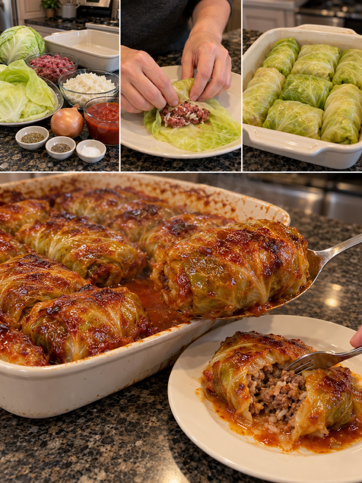 Easy Cabbage Rolls Recipe: Best Dinner with Beef & Rice