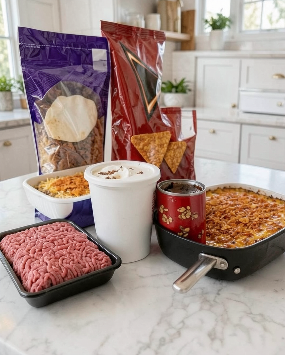 The Best Dorito Taco Casserole: Cheesy Family Dinner Delight