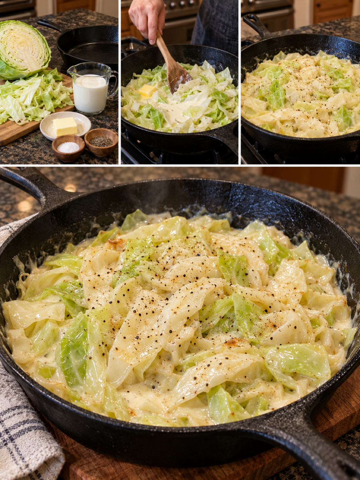Easy Creamed Cabbage: The Best Buttery Side Dish Recipe