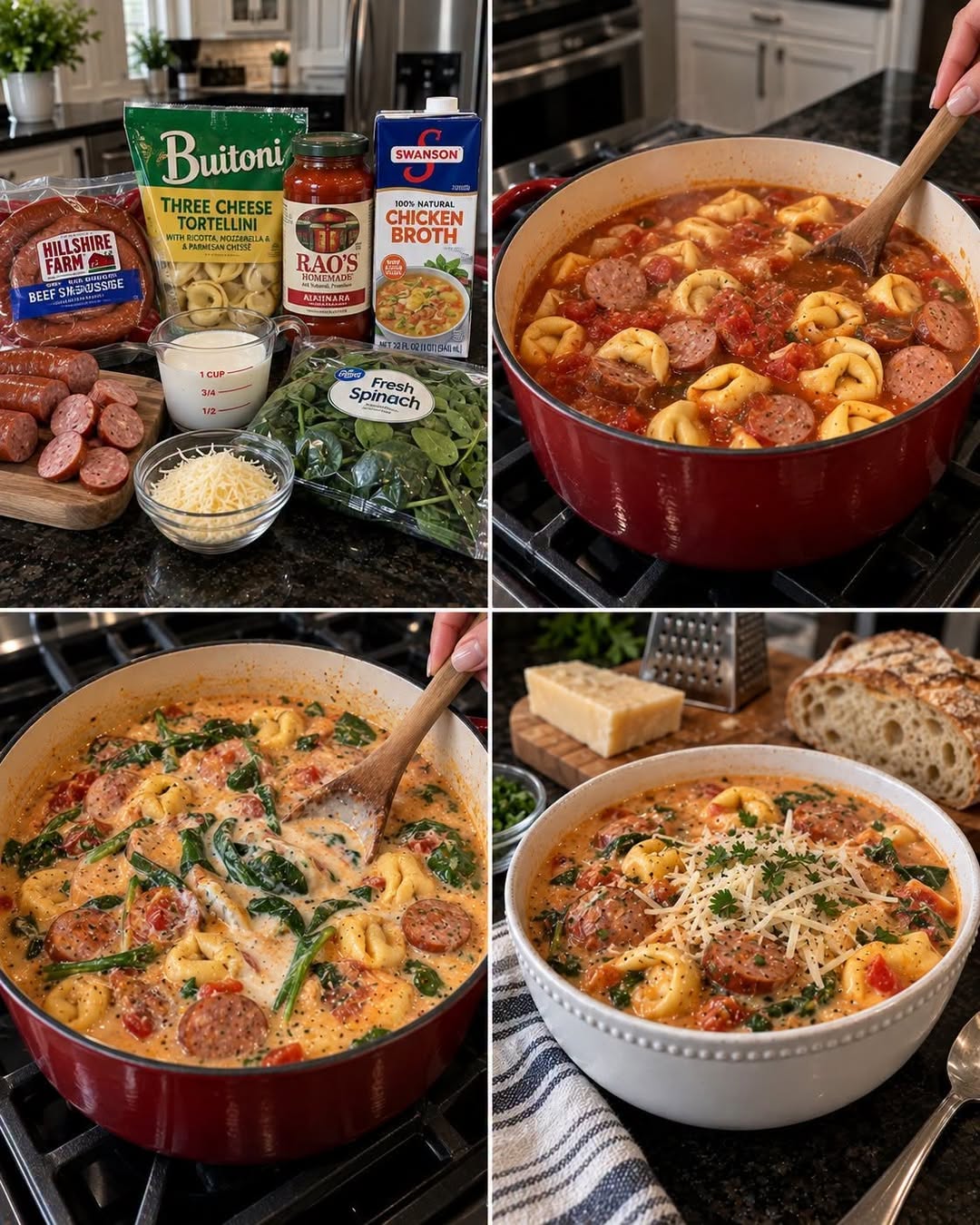 Creamy Sausage Tortellini Soup: Hearty & Delicious Dinner