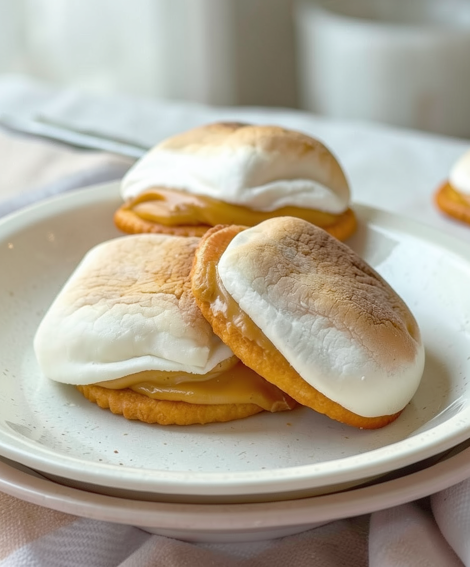 Easy Ritz Cracker Marshmallow Treats with Peanut Butter