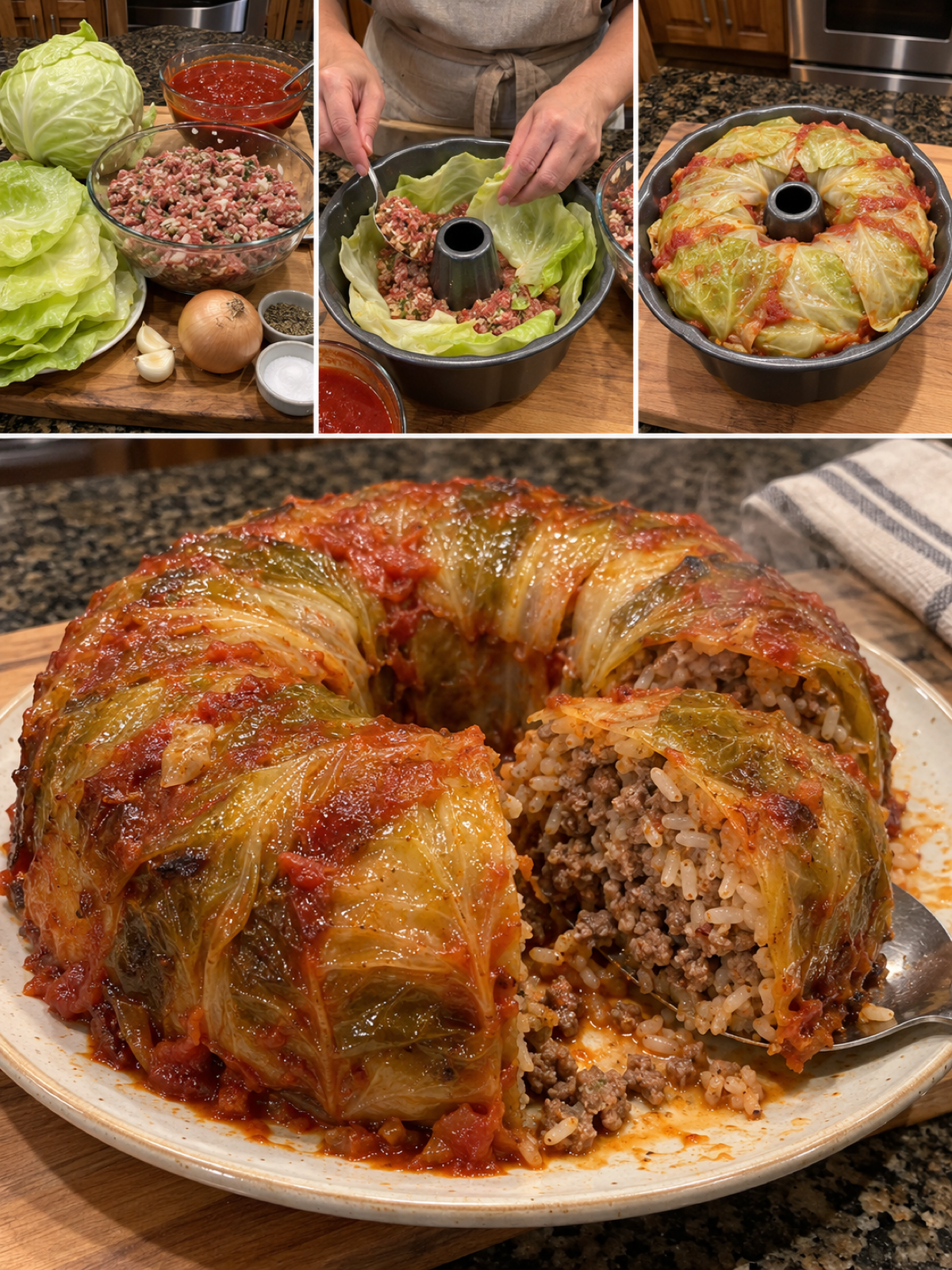 Easy Cabbage Rolls Bundt Pan Style – A Creative Dinner Recipe