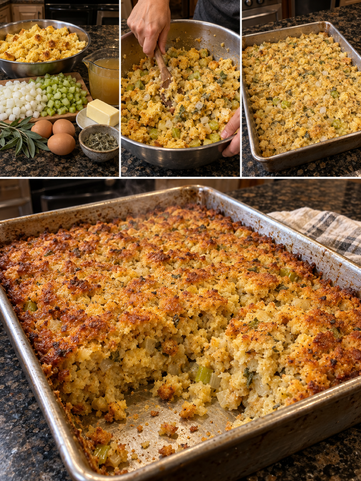 Easy Southern Cornbread Dressing Recipe for Dinner Delight