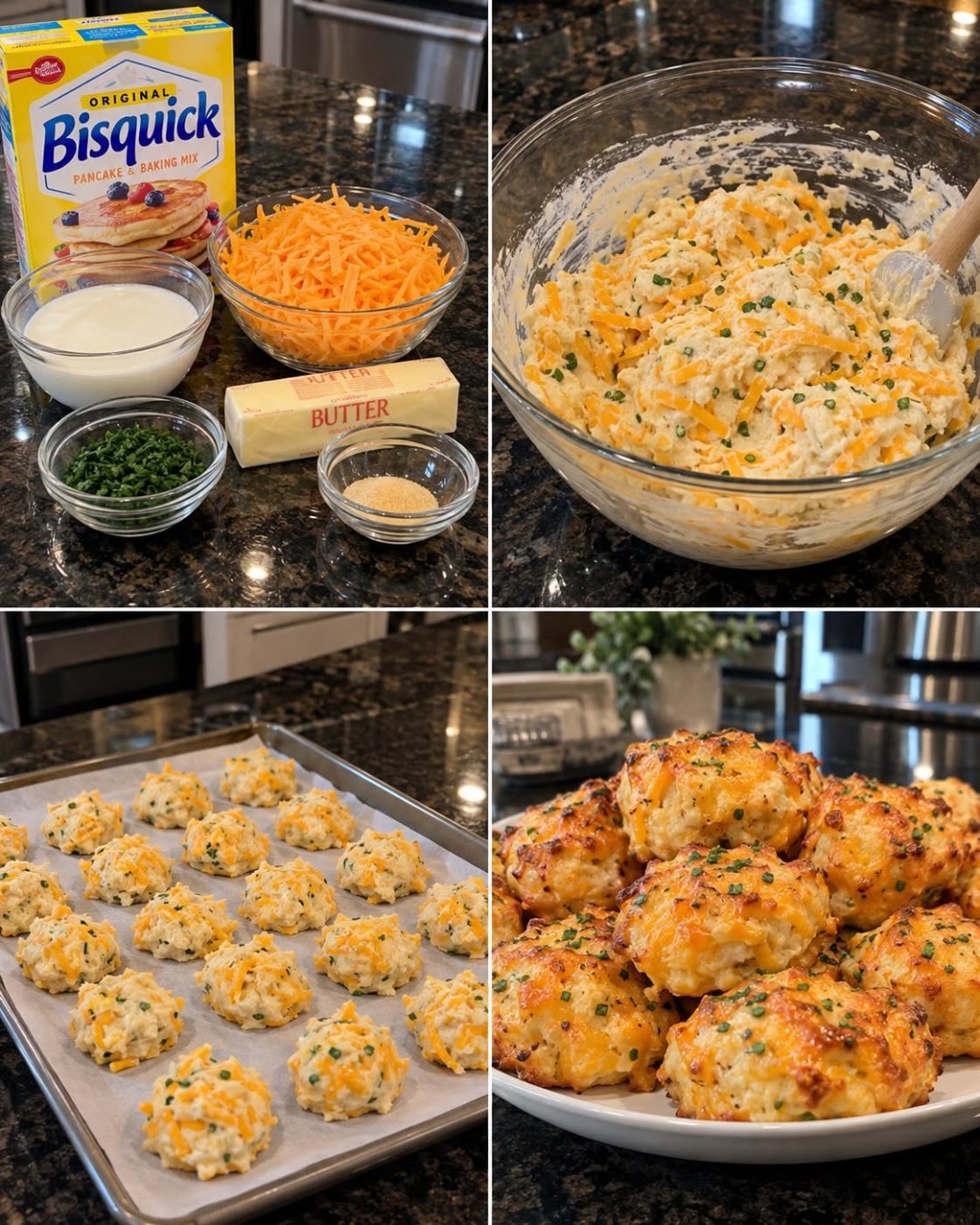 Easy Cheddar Biscuit Bites: Deliciously Cheesy Appetizer