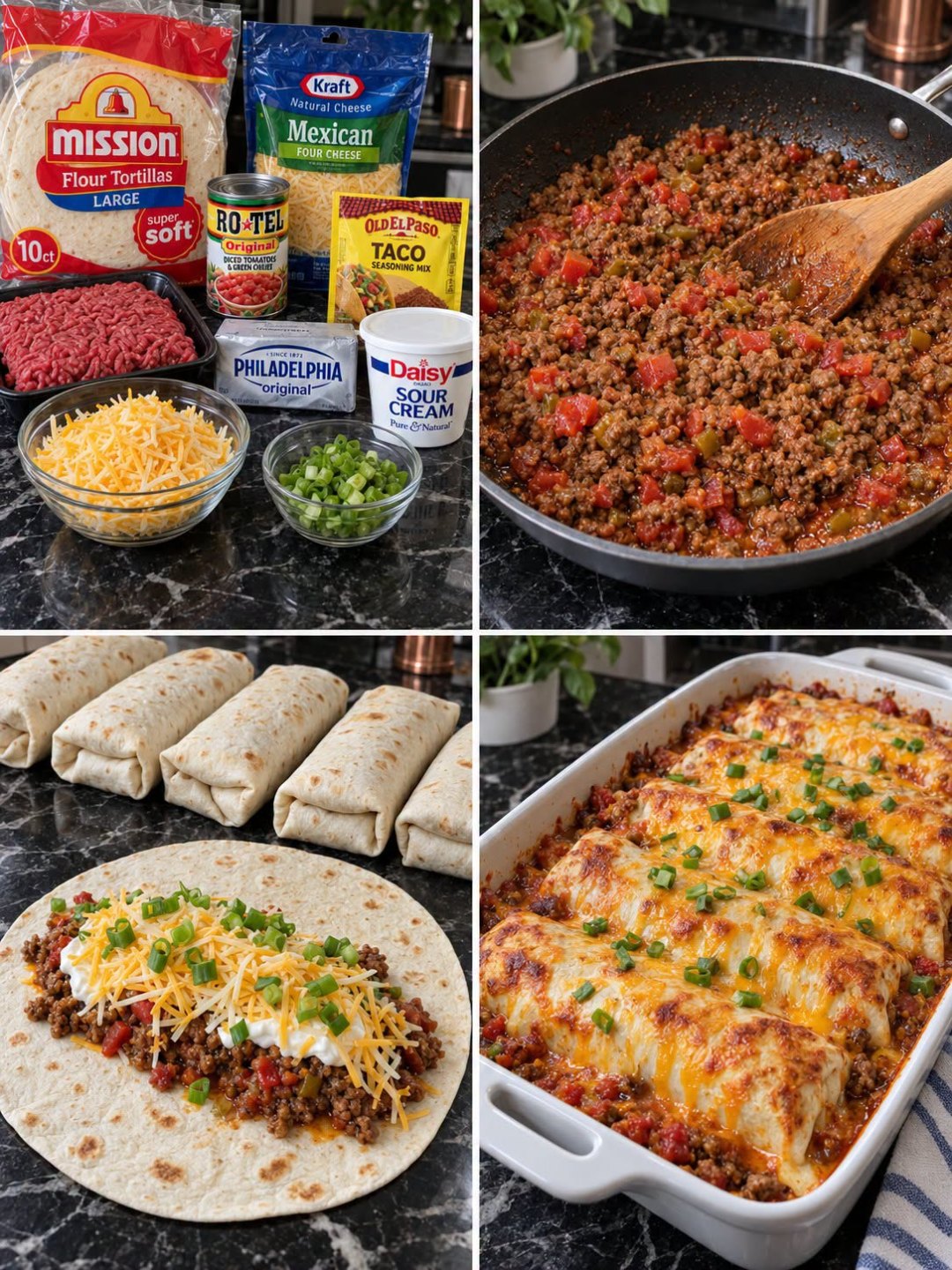 Easy Cheesy Beef Burrito Bake - The Best Dinner Recipe