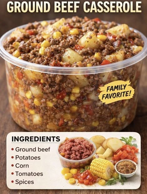Easy Ground Beef Casserole: Comfort Food for Family Dinners