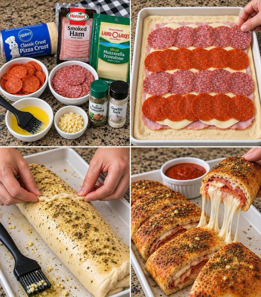 The Best Italian Stromboli Recipe: Cheesy & Delicious!