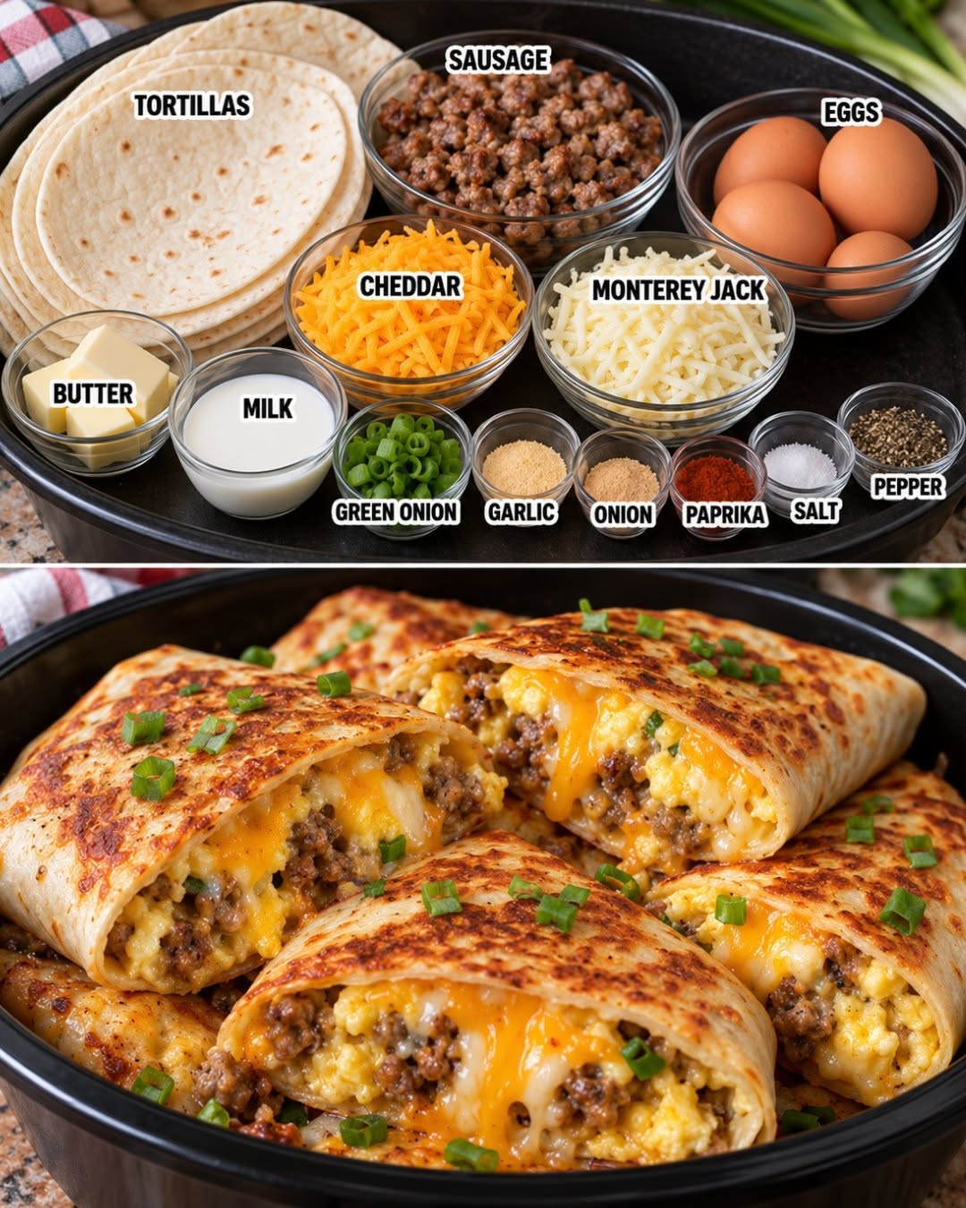 Quick Cheesy Sausage Egg Wraps for a Hearty Breakfast
