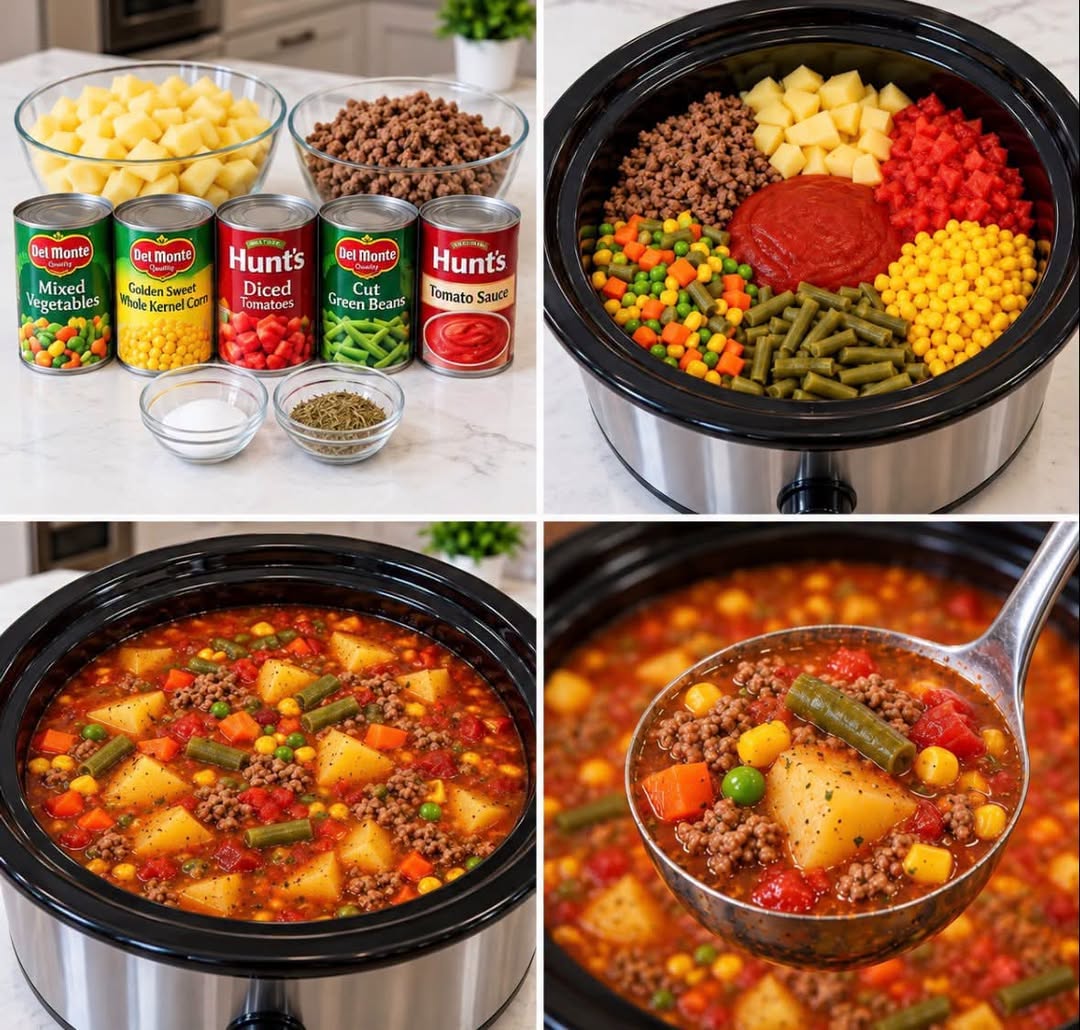 The Best Hearty Slow Cooker Cowboy Soup Recipe Ever