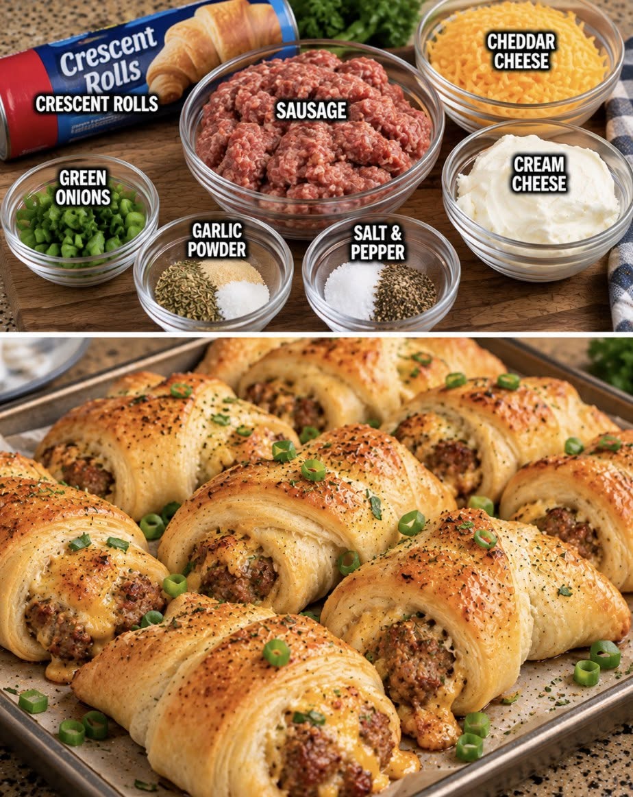 Easy Crescent Sausage Rolls: Deliciously Savory Snack Recipe