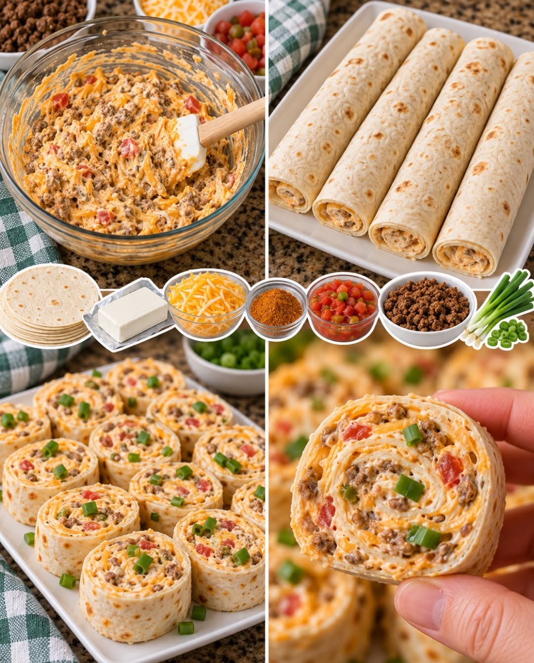 Easy Taco Cheese Roll-Ups: The Ultimate Appetizer Delight