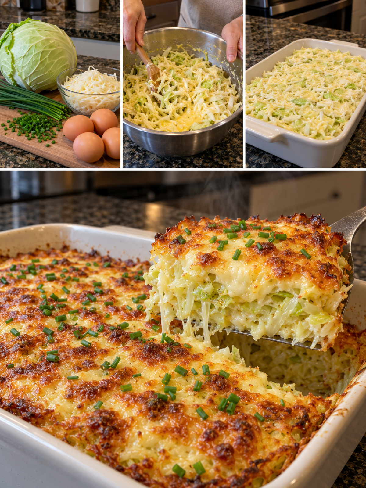 Easy Cabbage Casserole: Savory Dinner Delight