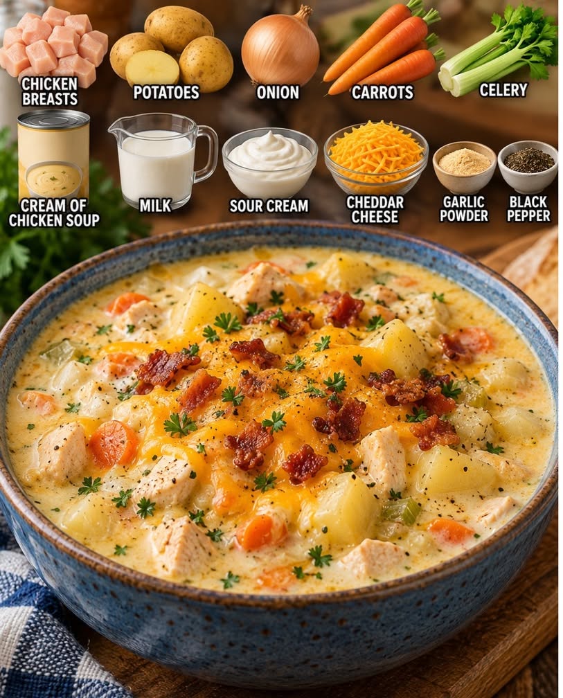 Creamy Chicken & Potato Soup: The Ultimate Comfort Food