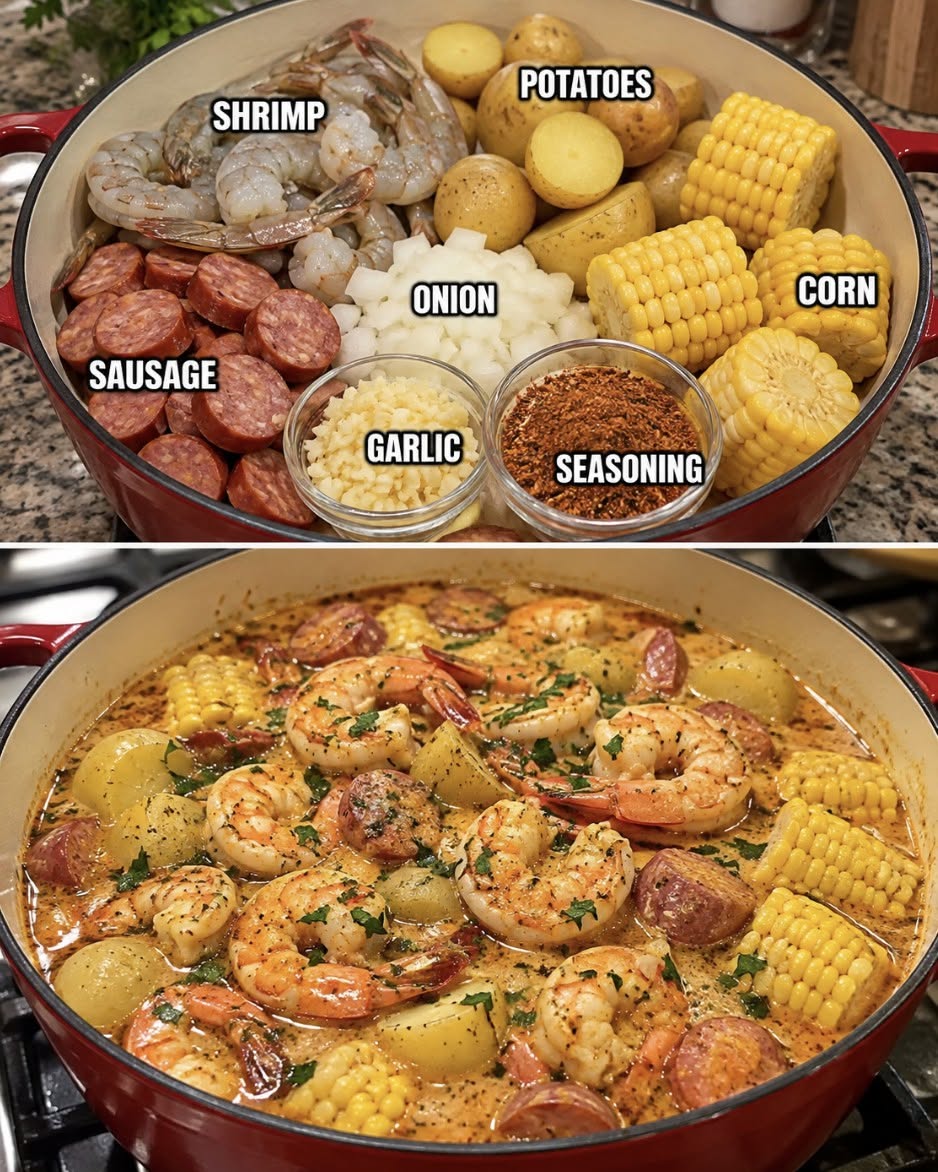 Easy One-Pot Shrimp Boil Soup for a Hearty Dinner